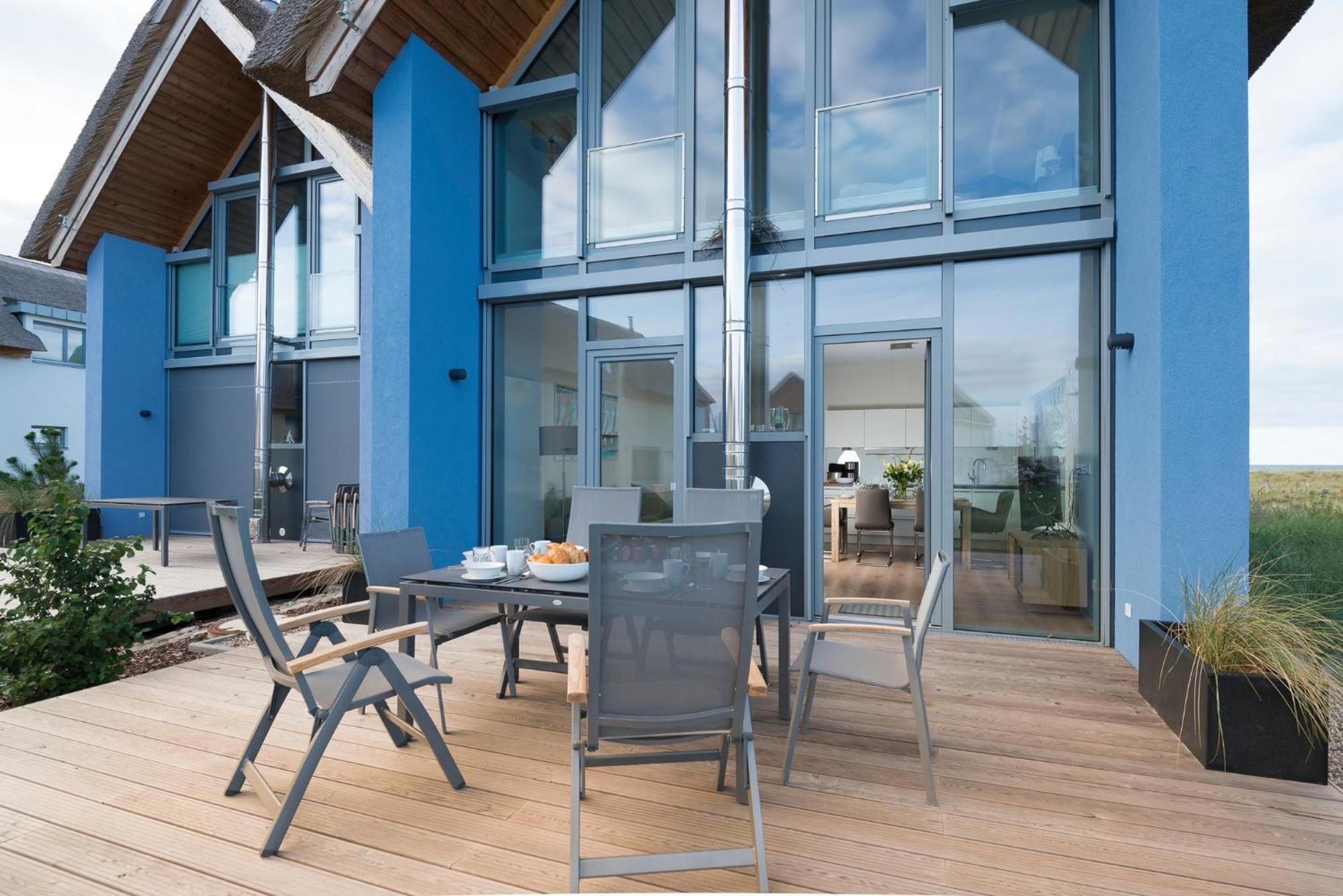 Ostsee - Reetdachhaus Nr 36 "Warder" Im Strand Resort Heiligenhafen Luaran gambar